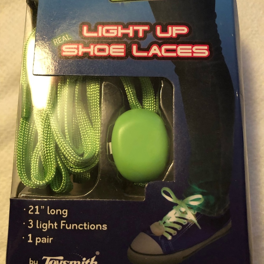 New light up shoe laces